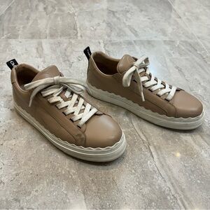Chloe Tan Athletic Shoes